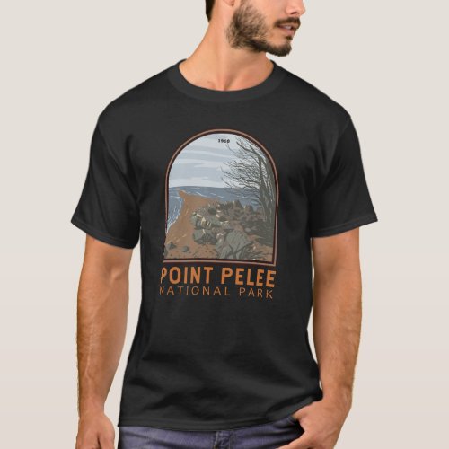 Point Pelee National Park Travel Art Vintage T_Shirt
