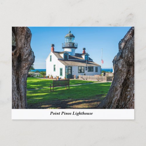 Point Pinos Lighthouse Postcard