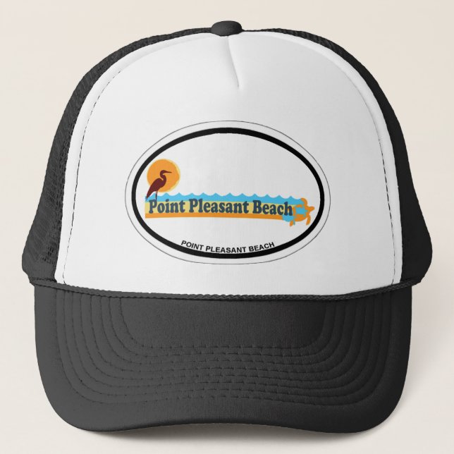 Point Pleasant Beach. Trucker Hat (Front)