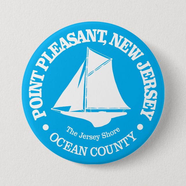 Point Pleasant NJ (sloop) Button (Front)