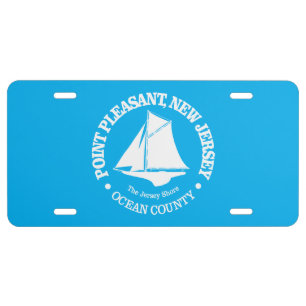 Point Pleasant NJ (sloop) License Plate