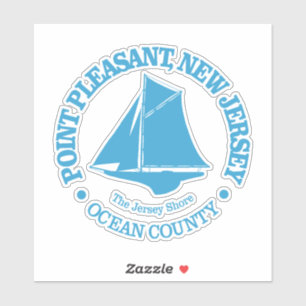 Point Pleasant NJ (sloop) Sticker