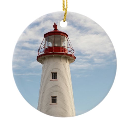 Point Prim Lighthouse Ceramic Ornament