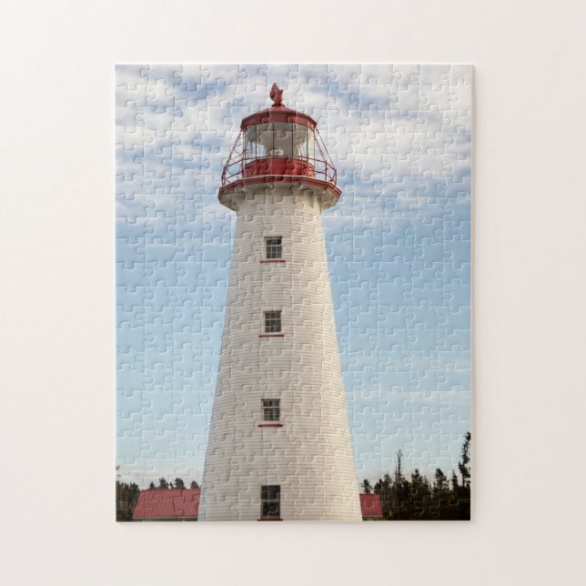 Point Prim Lighthouse Jigsaw Puzzle (Vertical)
