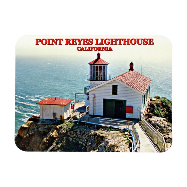 Point Reyes Lighthouse, California Flexi Magnet (Horizontal)