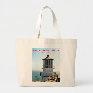Point Reyes Lighthouse, California Large Tote Bag