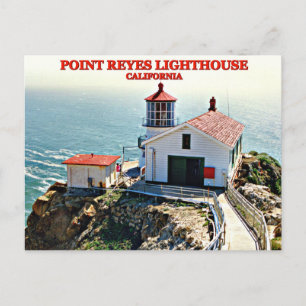 Point Reyes Lighthouse, California Postcard