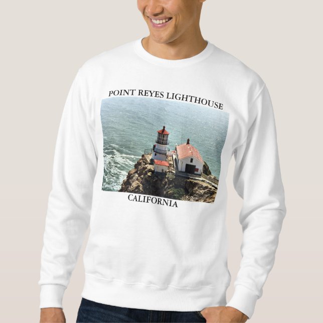 Point Reyes Lighthouse, California Sweatshirt (Front)