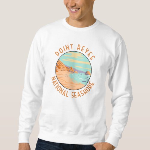 Point Reyes National Seashore Distressed Circle Sweatshirt