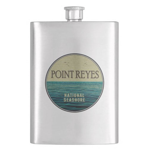 Point Reyes National Seashore Ocean Birds Flask