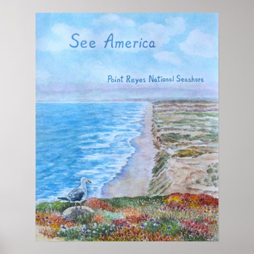 Point Reyes National Seashore Poster