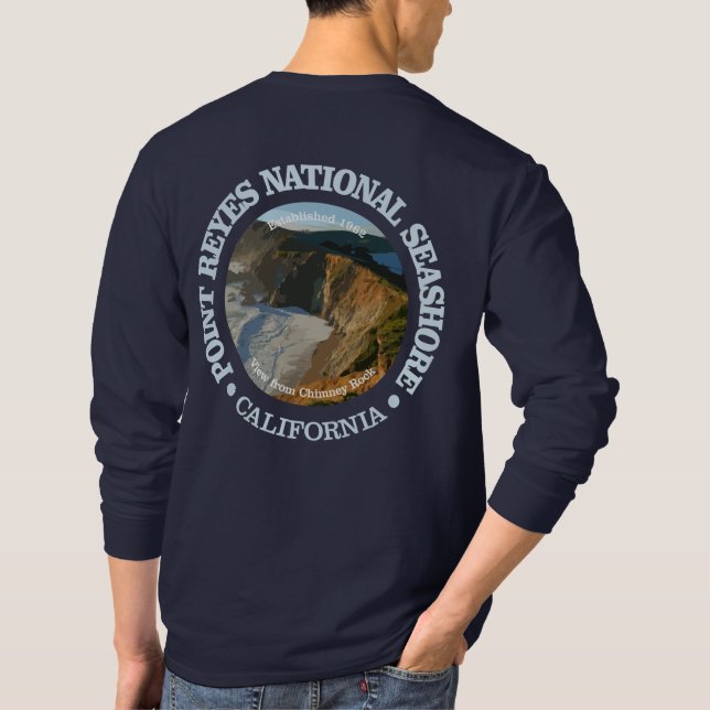 Point Reyes National Seashore T-Shirt (Back)