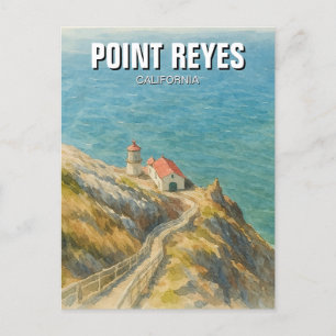 Point Reyes National Seashore Travel Postcard