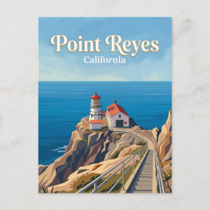 Point Reyes National Seashore USA Postcard