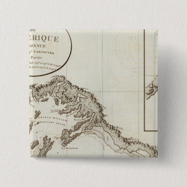 Point Riou to Point Possession Alaska Pinback Button (Front)