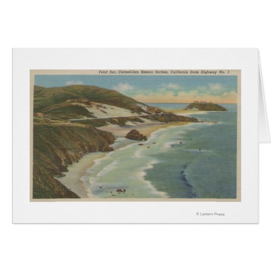 Point Sur, Carmel San Simeon Section, Hwy 1 View (Front Horizontal)