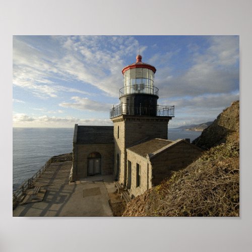 Point Sur Lighthouse Point Sur State Historic Park Poster