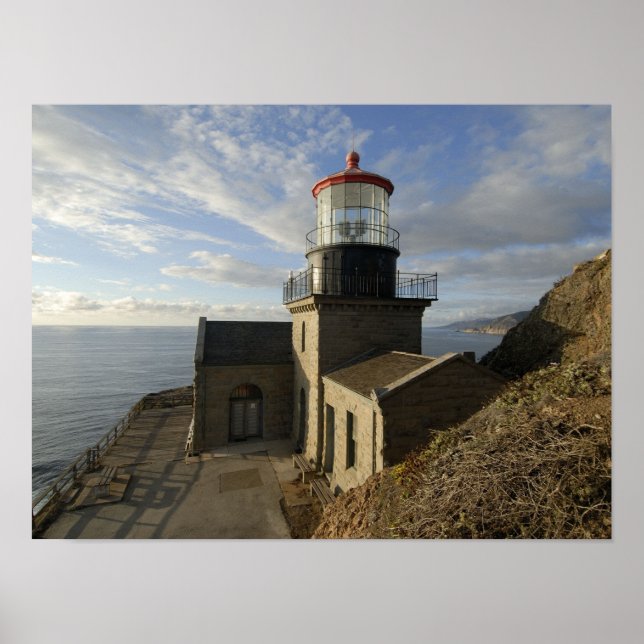 Point Sur Lighthouse Point Sur State Historic Park Poster (Front)