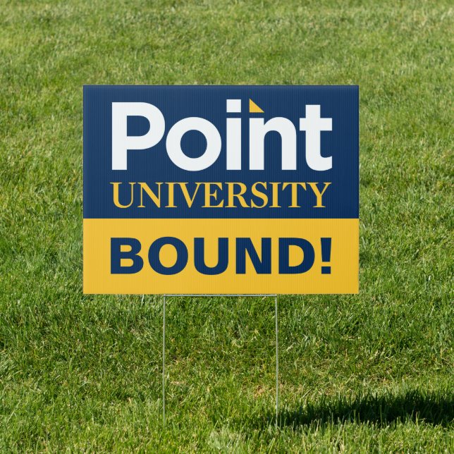 Point University Graduation Sign (Insitu)