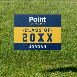 Point University Graduation Sign
