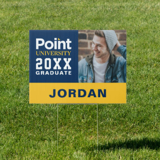 Point University Graduation Sign