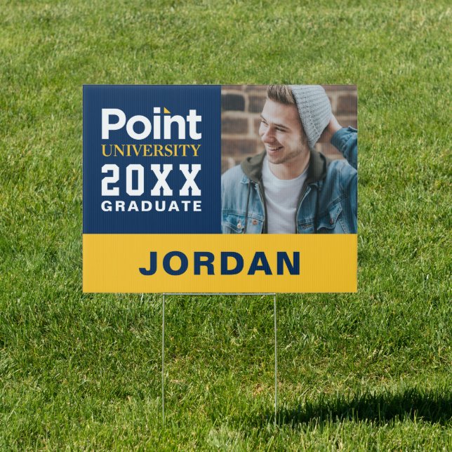 Point University Graduation Sign (Insitu)