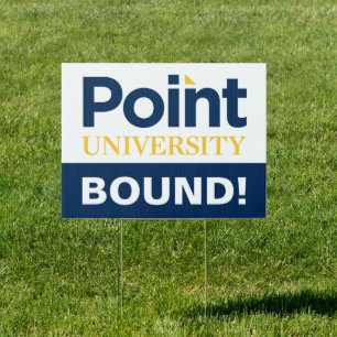 Point University Graduation Sign