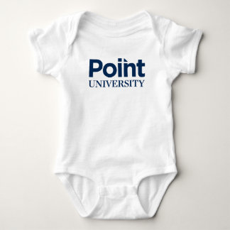Point University Logo Baby Bodysuit