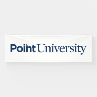 Point University Logo Banner