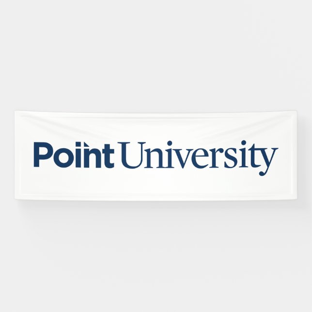 Point University Logo Banner (Horizontal)