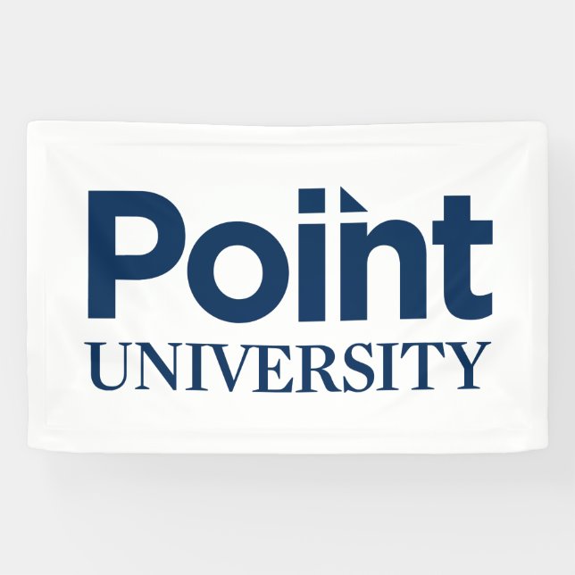 Point University Logo Banner (Horizontal)