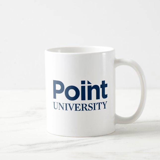 Point University Logo Coffee Mug (Right)