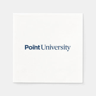 Point University Logo Napkins