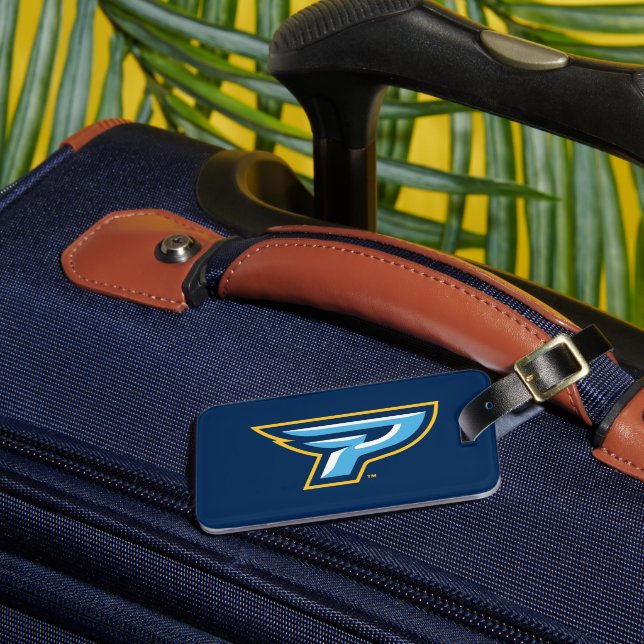 Point University | P Logo Luggage Tag (Front Insitu 3)