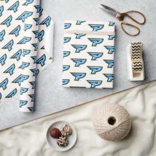 Point University P Logo Wrapping Paper