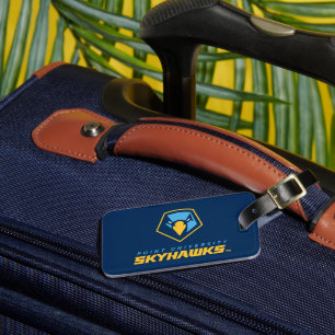 Point University Skyhawks Logo Luggage Tag
