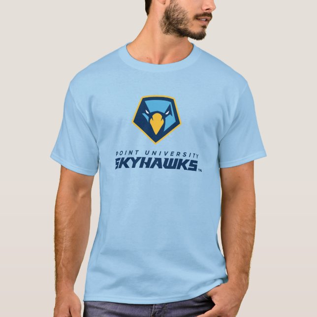 Point University Skyhawks Logo T-Shirt (Front)