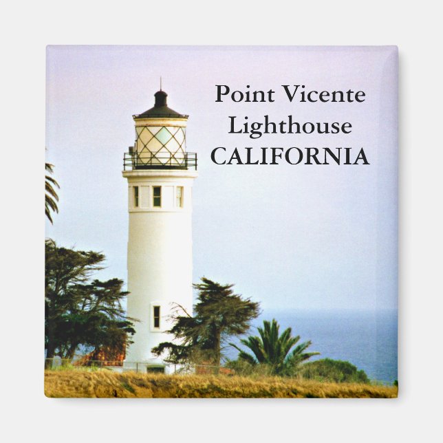Point Vicente Lighthouse, California Magnet (Front)