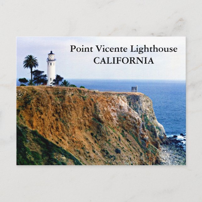 Point Vicente Lighthouse, California Postcard (Front)