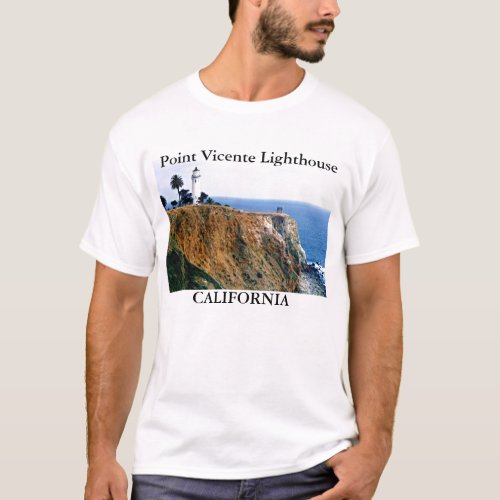 Point Vicente Lighthouse California T_Shirt