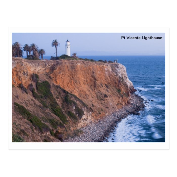 Point Vicente Lighthouse Postcard