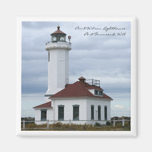 Point Wilson Lighthouse Magnet (Front)