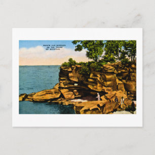 Pointe Aux Barques of the Thumb of Michigan Postcard