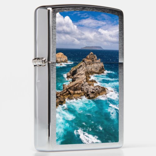 Pointe des Chateaux Guadeloupe Zippo Lighter