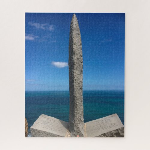 Pointe Du Hoc Memorial Normandy France Jigsaw Puzzle