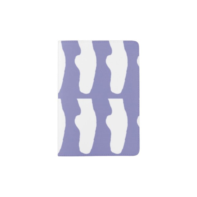 Pointe Shoes Passport Holder (Front)