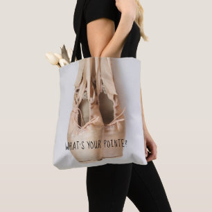 Pointe Shoes Tote Bag