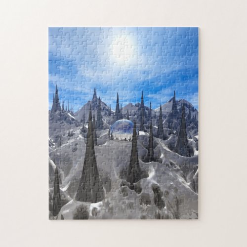 Pointed Reflections Jigsaw Puzzle