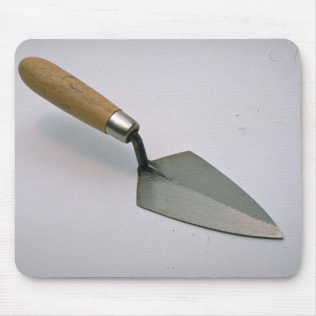 Pointed trowel mouse pad (Front)