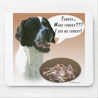 Pointer (black) Turkey Mouse Pad